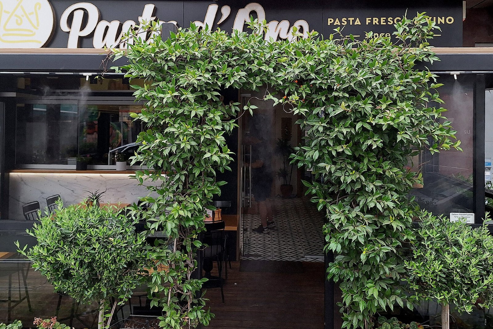 Επαγγελματική Υδρονέφωση στην Πιτσαρία Pasta D’ Oro