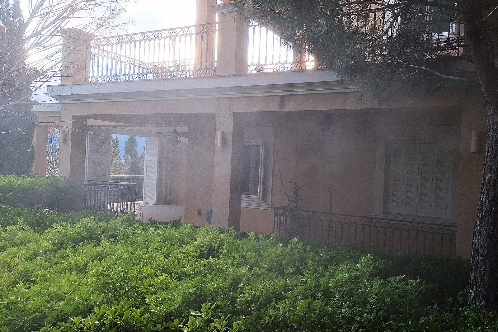 Υδρονέφωση για καταπολέμηση Αφρικανικής Σκόνης