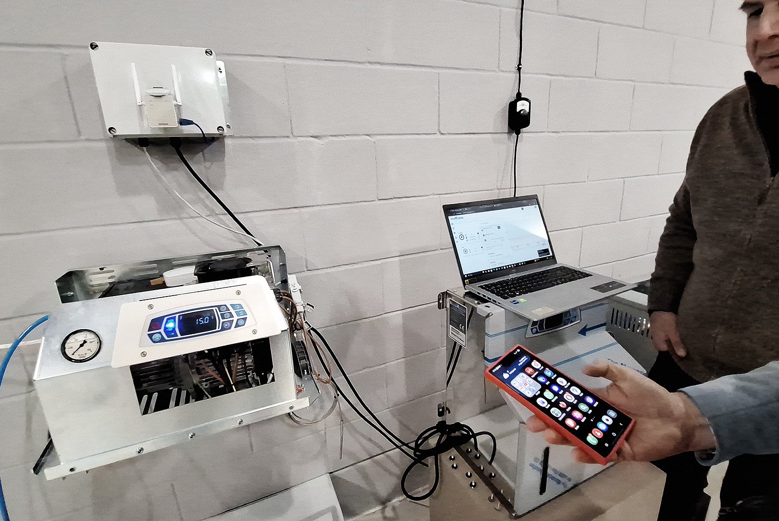 Technomist Misting Systems At Hilfog Presentation of new technologies