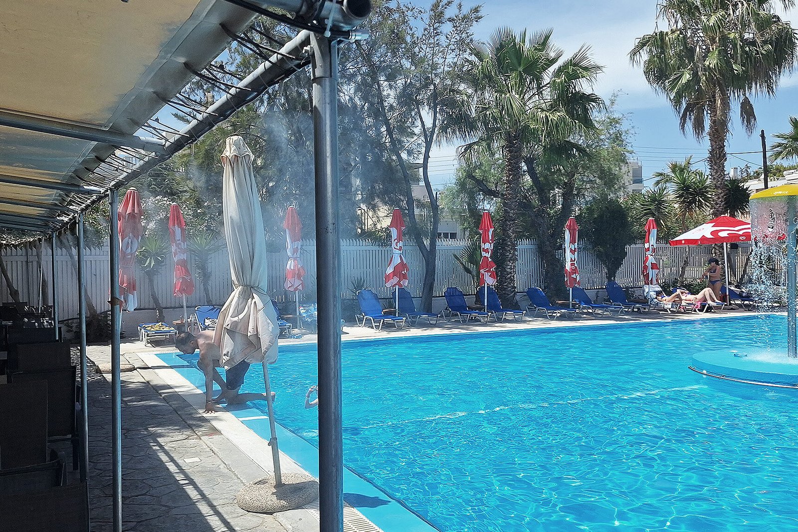 Υδρονέφωση στο Aqua Park Αλίμου από την TECHNOMIST